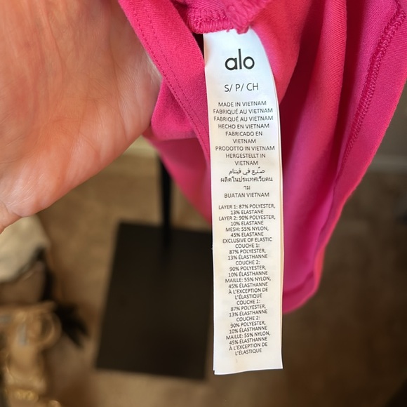 Alo Backspin Dress in Pink Summer Crush - Picture 13 of 13